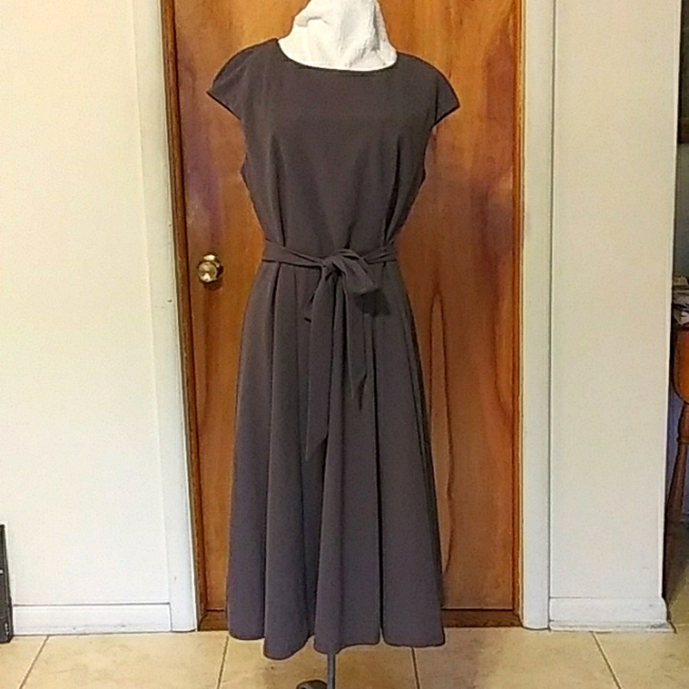 Dress, Dark Gray, XL